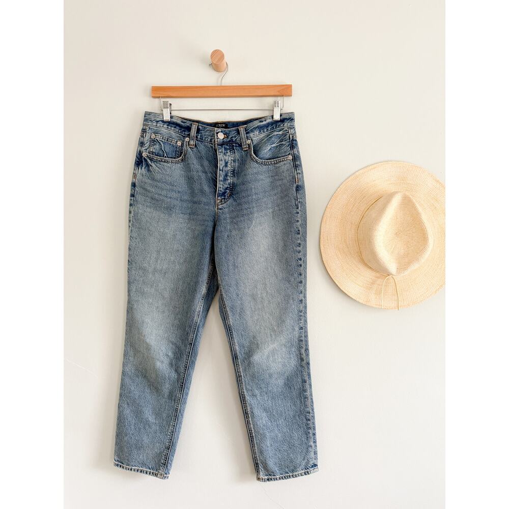J.Crew Factory | Premium Edition high-rise straight jean | Sz 28